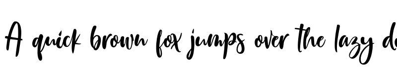 Preview of Mount Buller Regular font