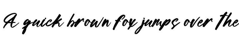 Preview of Mountain Hills Regular font