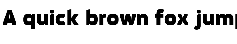 Preview of Movavi Grotesque Black font