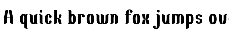 Preview of Moveri personaluse Thin font