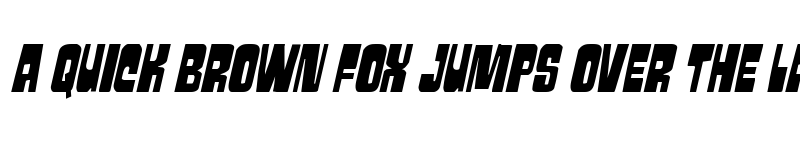 Preview of Movie Monster Condensed Italic Regular font