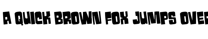 Preview of Movie Monster Rotated Regular font