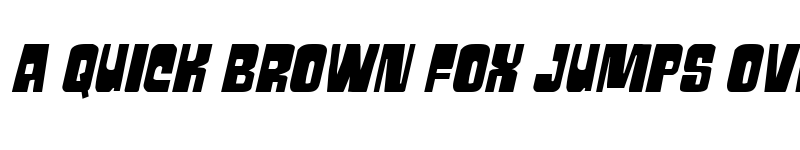 Preview of Movie Monster Spaced Italic Regular font