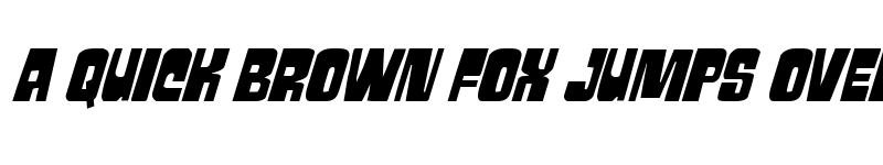 Preview of Movie Monster Super-Italic Regular font