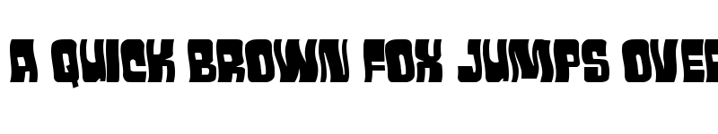 Preview of Movie Monster Wavy Regular font