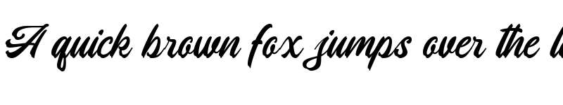 Preview of Moyshire DEMO Regular font