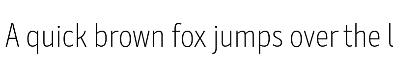 Preview of Mozer Light font