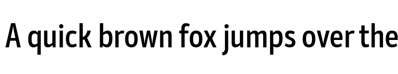 Preview of Mozer SemiBold font