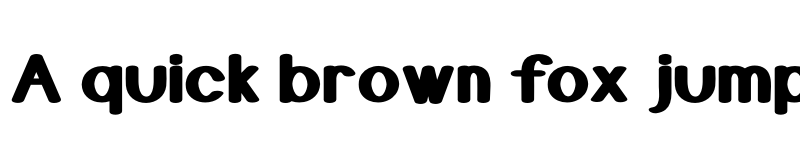 Preview of Mr Bold Regular font