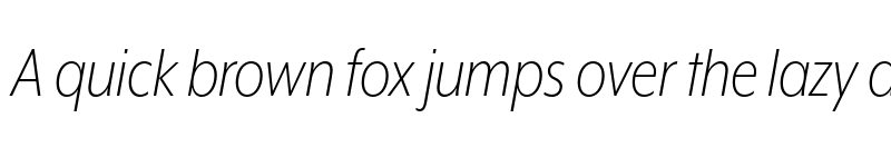 Preview of Mr Eaves XL Mod Nar OT Light Italic font