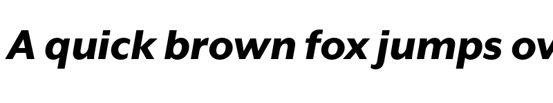 Preview of Mr Eaves XL Mod OT Heavy Italic font