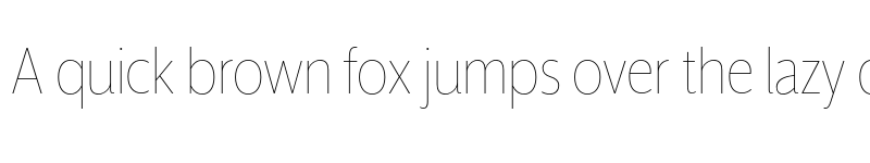 Preview of Mr Eaves XL San Nar OT Thin font