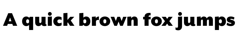 Preview of Mr Eaves XL San OT Ultra font