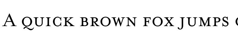 Preview of Mrs Eaves Roman Small Caps font