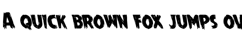 Preview of Mrs. Monster Leftalic Italic font