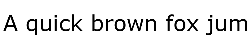 Preview of MS Reference Sans Serif Regular font