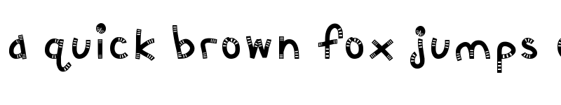 Preview of MTF Chunkie Regular font