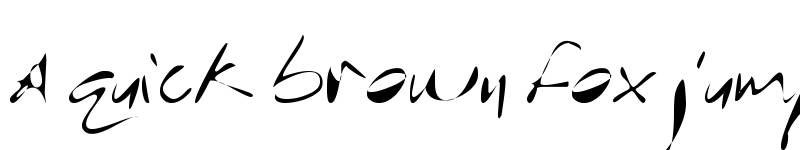 Preview of MTF Rever Regular font