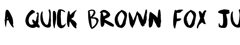 Preview of Mudshovel Regular font