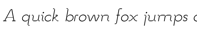 Preview of Mudzil Alternate Regular Italic font