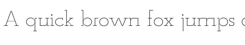 Preview of Mudzil Light font