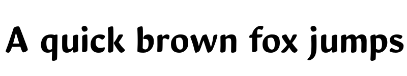 Preview of Muffin Bold font