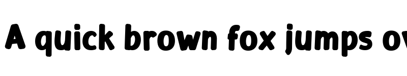 Preview of Muffin Regular font