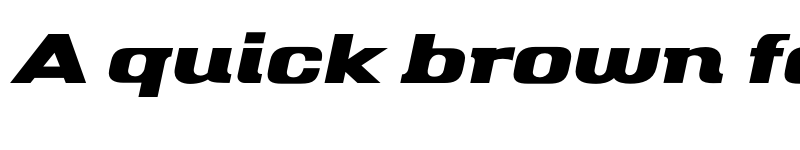 Preview of Mugio Personal Use Extra Bold Slanted font