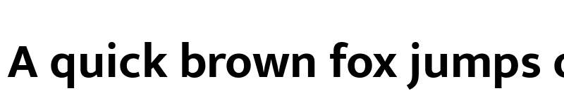 Preview of Mukta Bold font