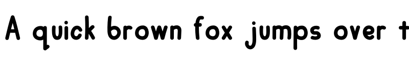 Preview of Mulbena Regular font