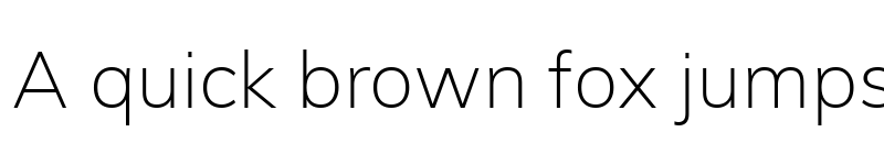 Preview of Mulinito ExtraLight font