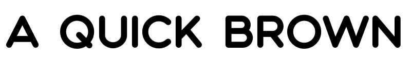 Preview of Multicolore Pro Regular font