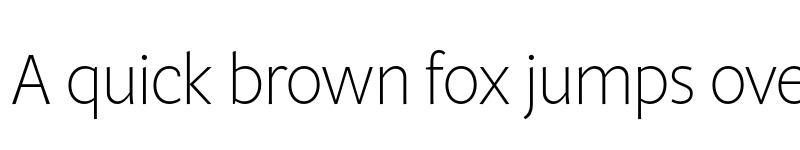 Preview of MultiDisplay Light font