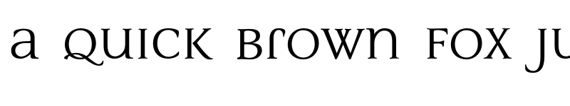 Preview of Multima Strong Regular font