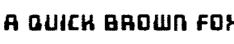 Preview of Multivac Interference font