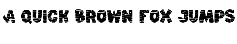 Preview of Mummified Fill font