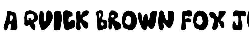 Preview of Mump Regular font