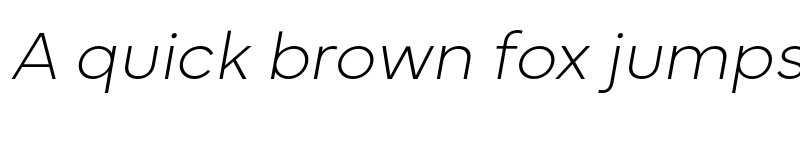 Preview of Mundial Hair Italic font