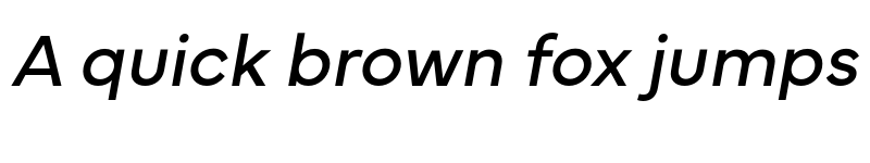 Preview of Mundial Italic font