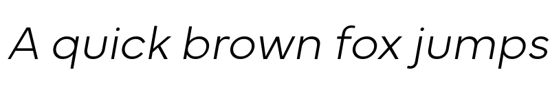 Preview of Mundial Thin Italic font