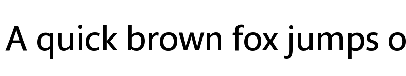 Preview of Mundo Sans W04 DemiBold font