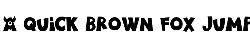 Preview of Munstar Regular font