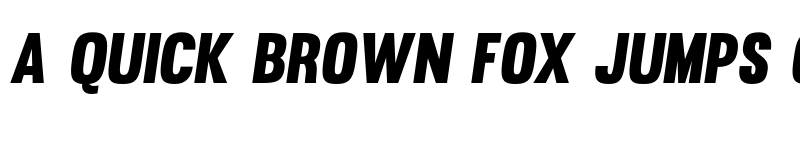 Preview of Muro Slant font