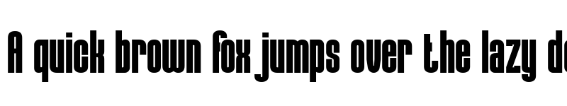 Preview of MUSCULAR STRENGTH Bold font