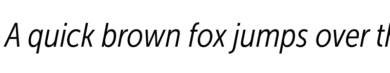 Preview of Museo Sans Cond 300 Italic font