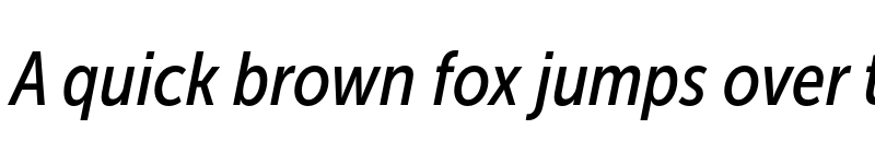 Preview of Museo Sans Cond 500 Italic font