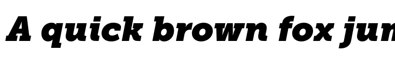 Preview of Museo Slab 1000 Italic font