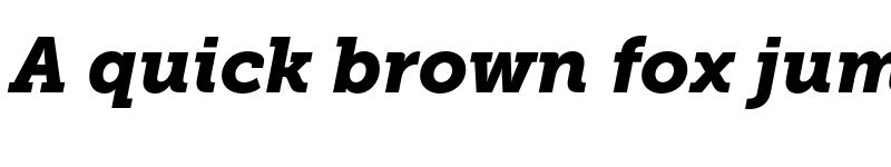 Preview of Museo Slab 900 Italic font