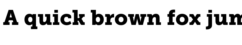 Preview of Museo Slab 900 font