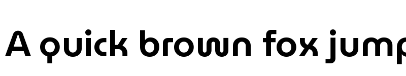 Preview of MuseoModerno SemiBold font